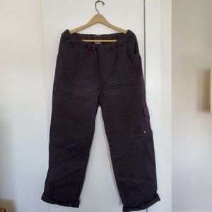 Reclaimed Vintage Inspired cargo pants in black